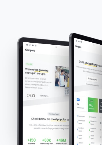 Web Designs & Applications